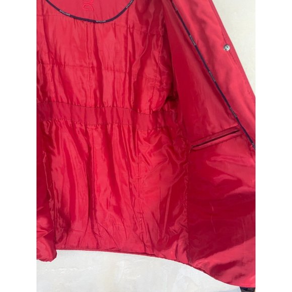 Rare Vintage Red Spelling Full Zip Winter Jacket Men's Size 42 - Picture 9 of 11